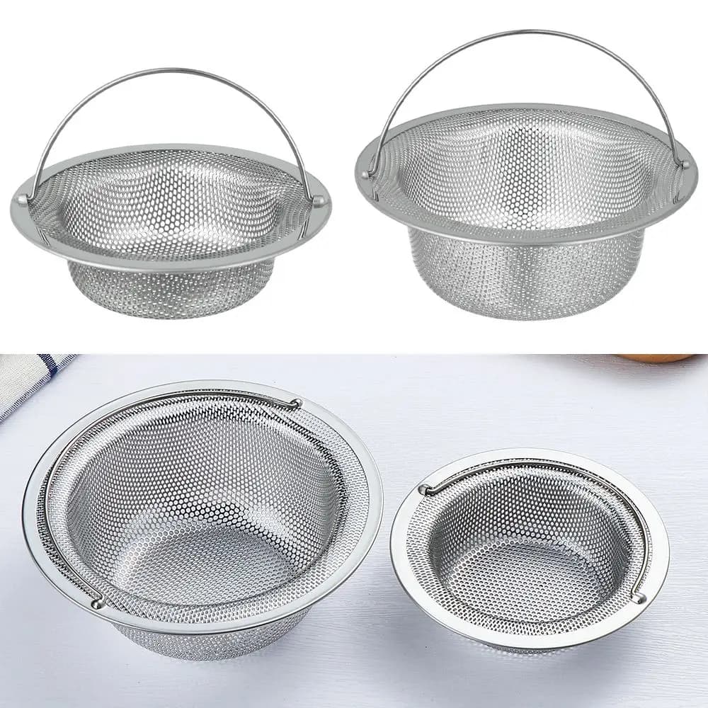 Casa bagno doccia pulizia scolapiatti in acciaio inox maglia scolapasta lavello filtro cibo tappo per capelli tappo filtro cestello