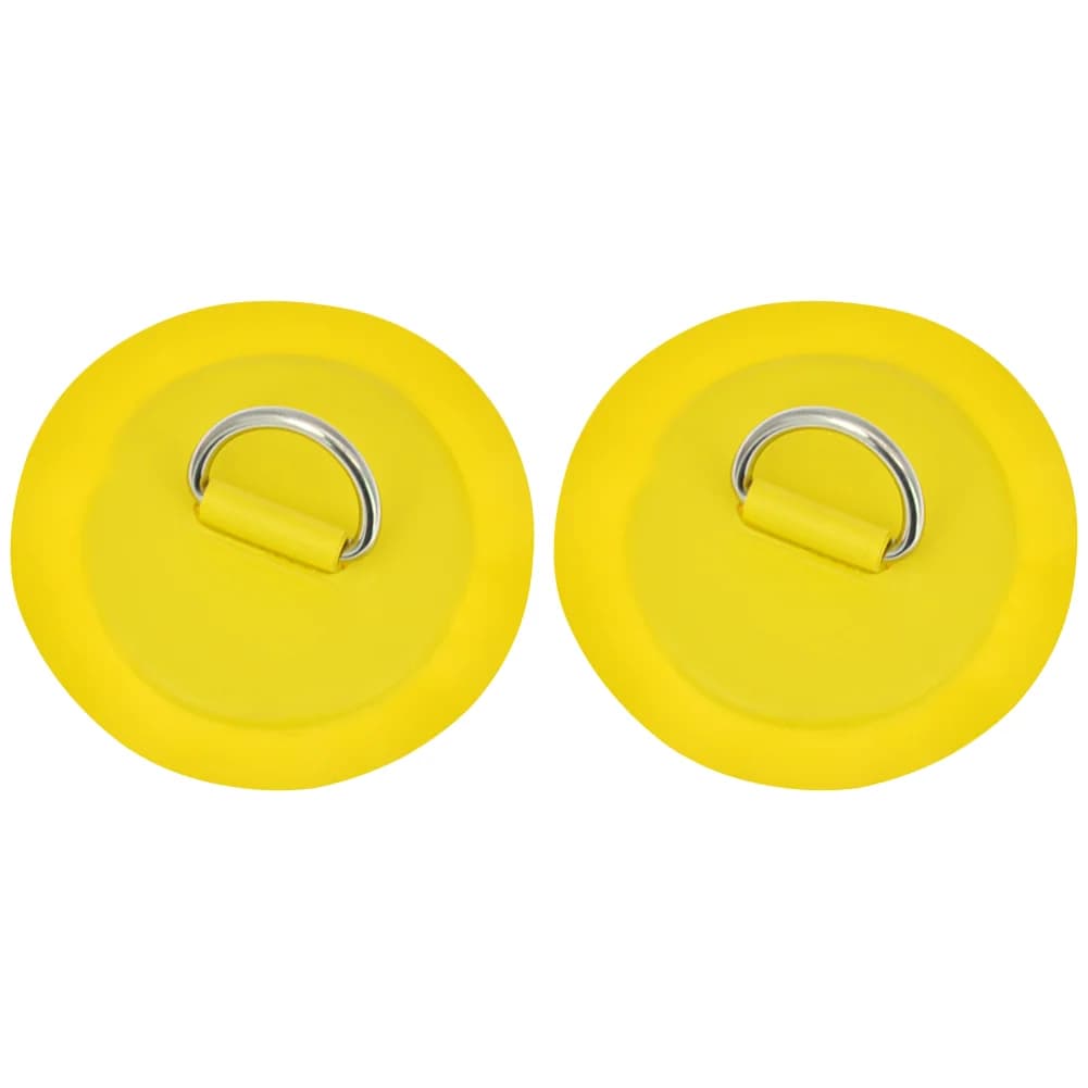 1-10 Pezzi Patch D-Ring Rotondo in PVC per Stand Up Paddle (SUP) e Kayak Gonfiabile