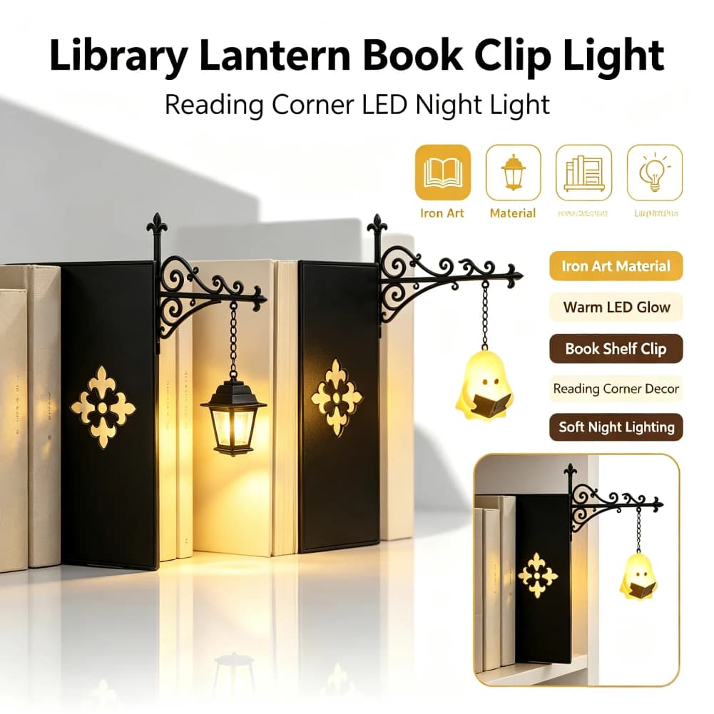 Gothic Hanging Street Lamp Wall Decor Retro Black Metal Scroll Mount Led Night Light Vintage Wall Lantern Ornament Book Light