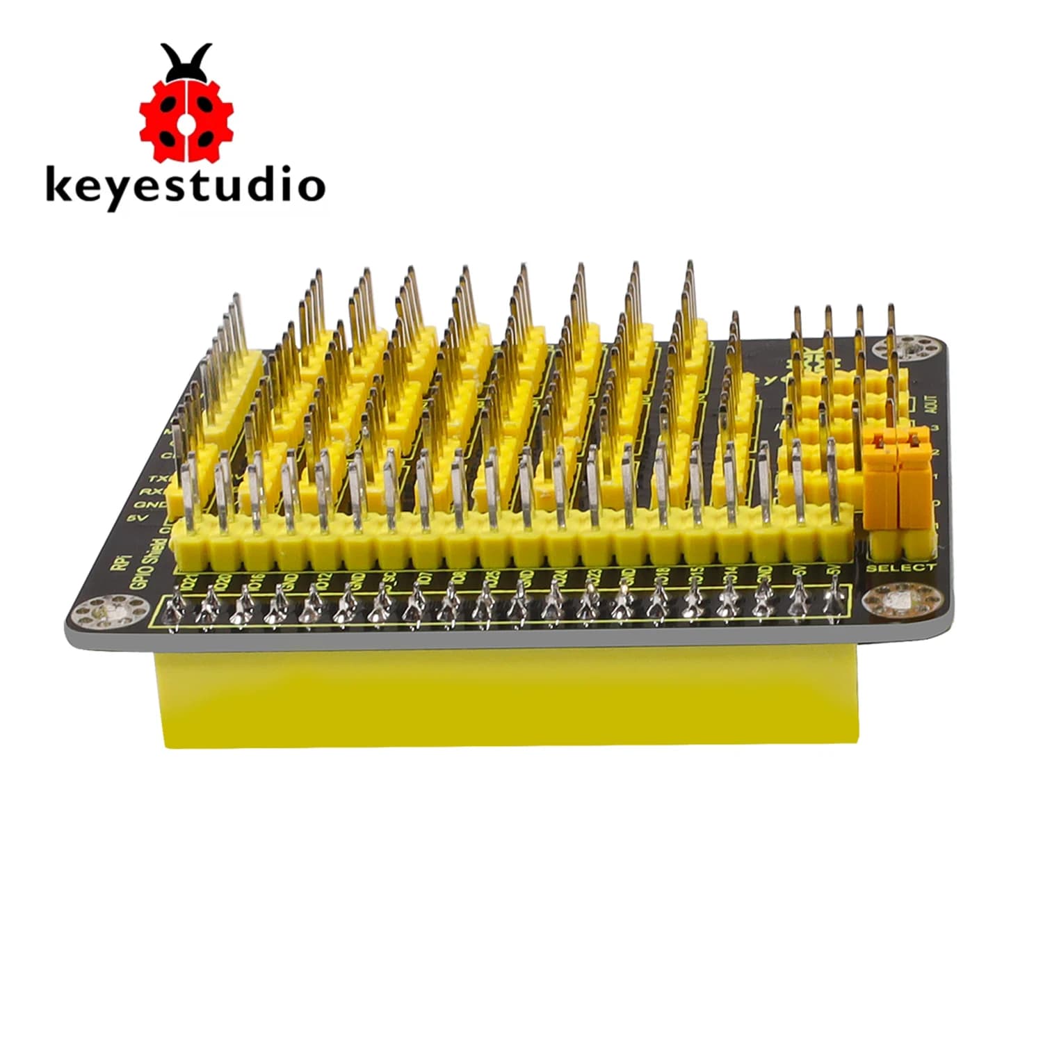 Scudo Keyestudio RPI GPIO con-PCF8591 AD-DA per certificazione Raspberry Pi /CE