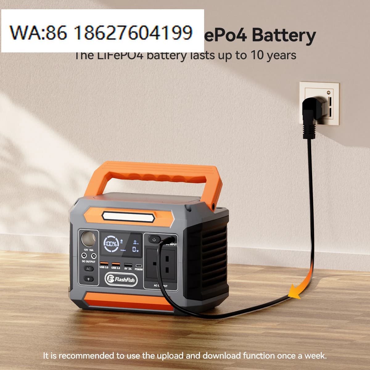 Generatore Solare Universale Off-Grid, Power Bank Ricaricabile per Uso Domestico, Campeggio e Emergenze