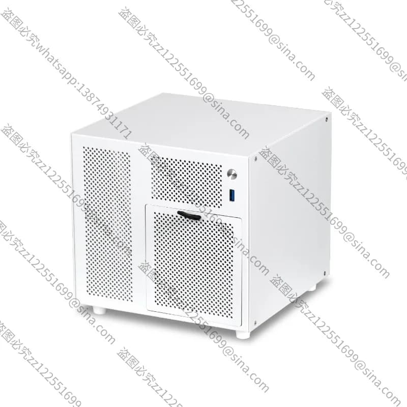 Alimentatore SFX per chassis NAS a 4 dischi Ursa Minor, scheda madre ITX, server di archiviazione domestico Flying Cow Black Group, chassis piccolo