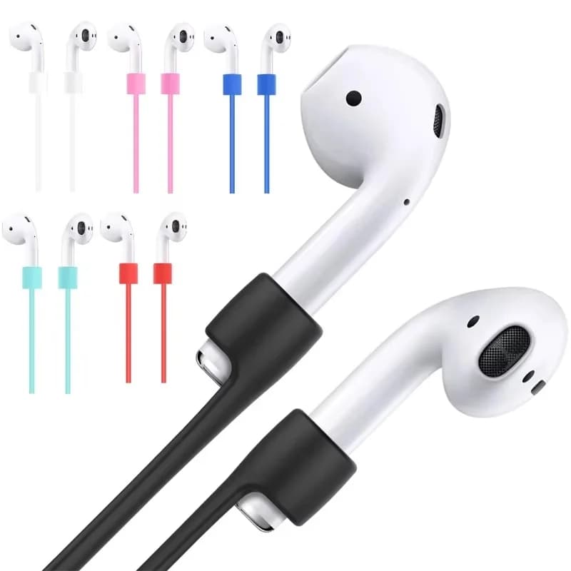 Corda magnetica anti smarrimento in silicone morbido per Apple AirPods 3 tracolla per cuffie Bluetooth senza fili per AirPods Pro 2 1 auricolari