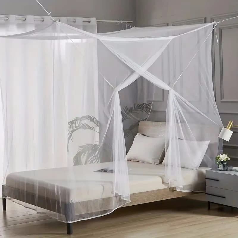 90/120/150/180 centimetri Estate Zanzariera Quadrata Zanzariera Camera Da Letto Dormire Zanzariera Tenda Da Campeggio Esterna Dormire