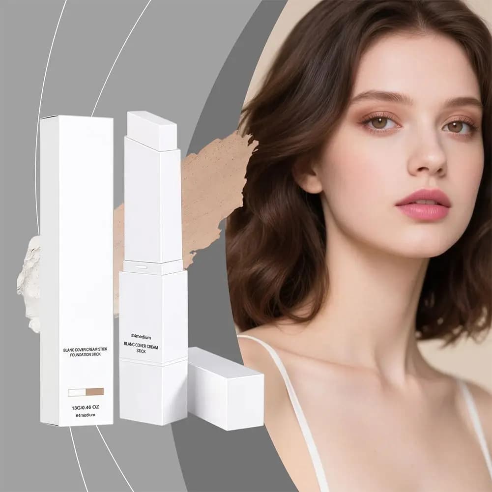 Fondotinta Stick Termocromico - Leggero e Idratante, Effetto Opaco Impeccabile, Copertura Totale, Base Trucco Uniformante per il Tono della Pelle