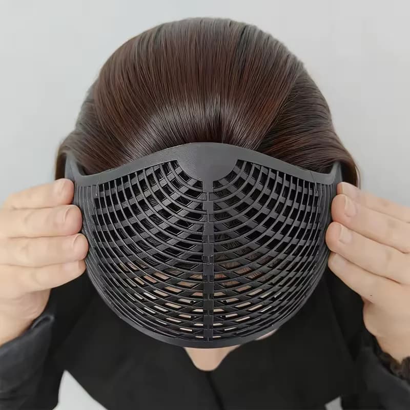 Trendy Hijab Accessories, TAJ 3D Anti-slip Crown in Nylon, Sottohijab, Hair Crown, Muslim Women's Scarf