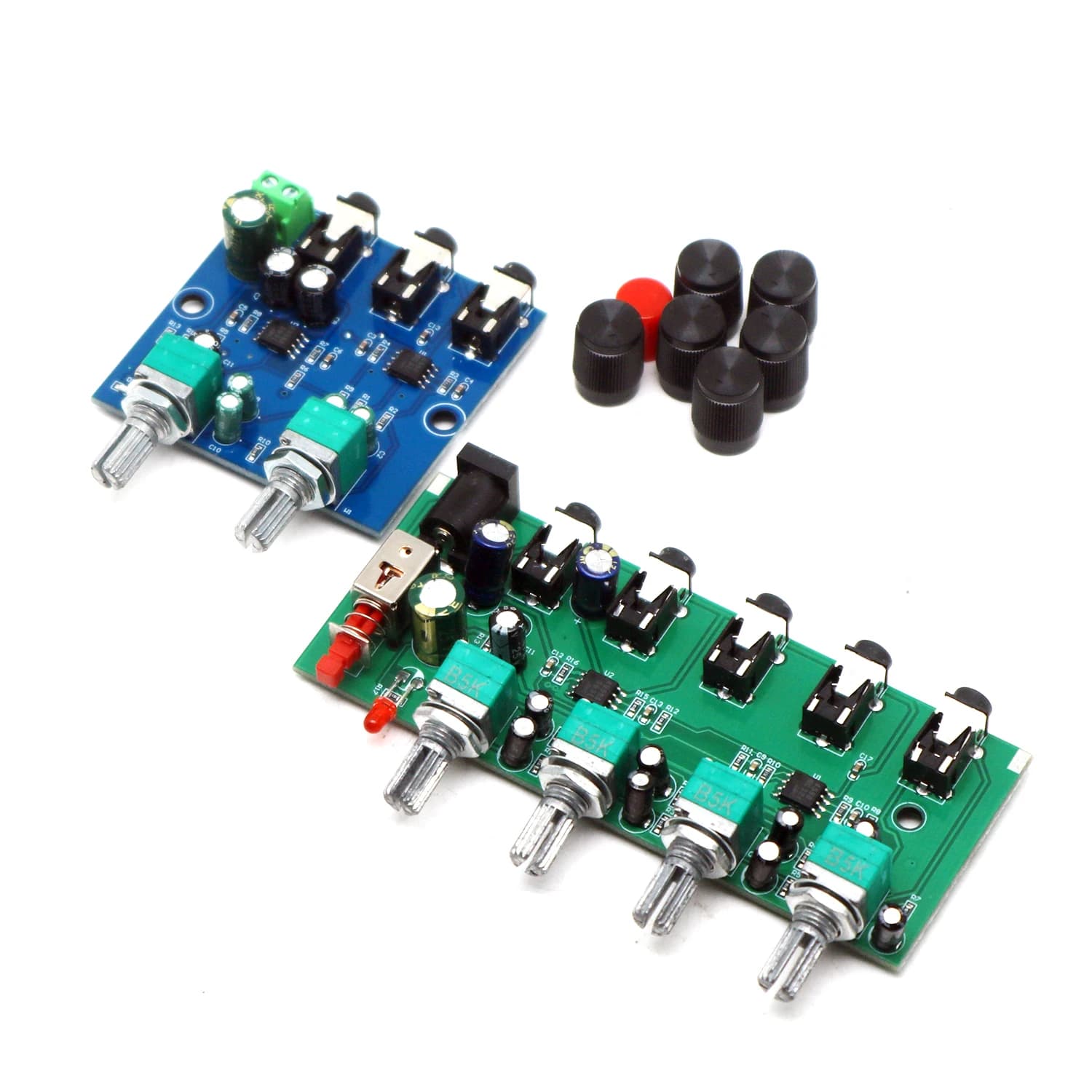 Mixer di segnale audio stereo a 2/4 vie Scheda di missaggio multicanale Amplificazione di riverbero dell'azionamento Amplificatore per cuffie Controllo del volume NJM3414