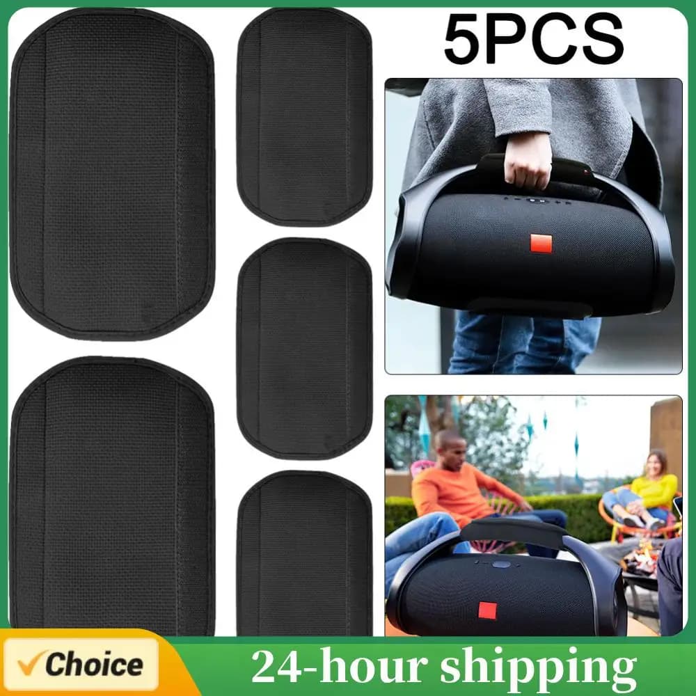 5-1PCS Adesivo protettivo antiscivolo per cinturino da polso per JBL BOOMBOX 3/2/1 Cuscinetto per cinturino per altoparlante wireless universale