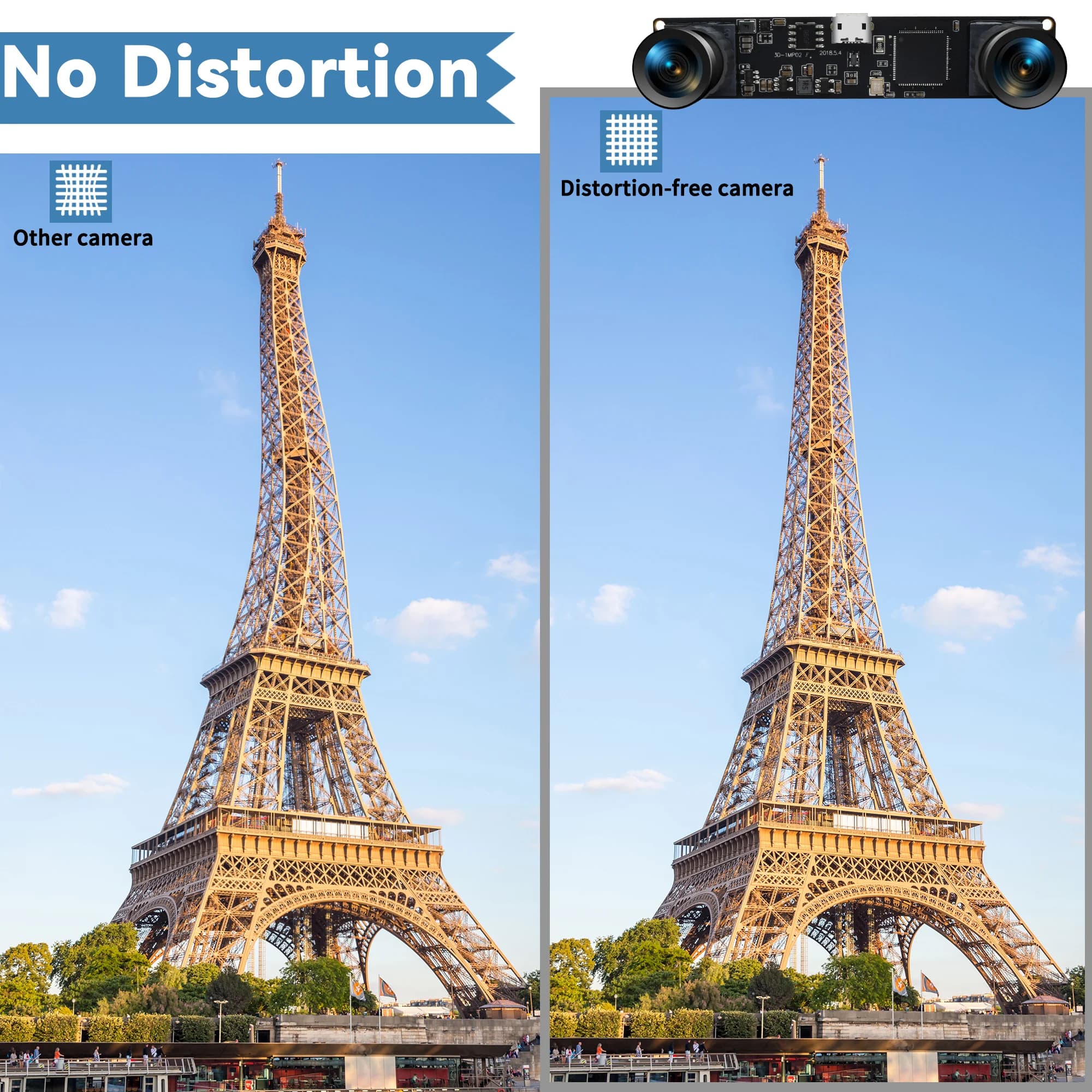 ELP 1.3MP synchronized double lens USB stereo camera HD 960P webcam 3D VR mini industrial camera module with CMOS OV9715 sensor