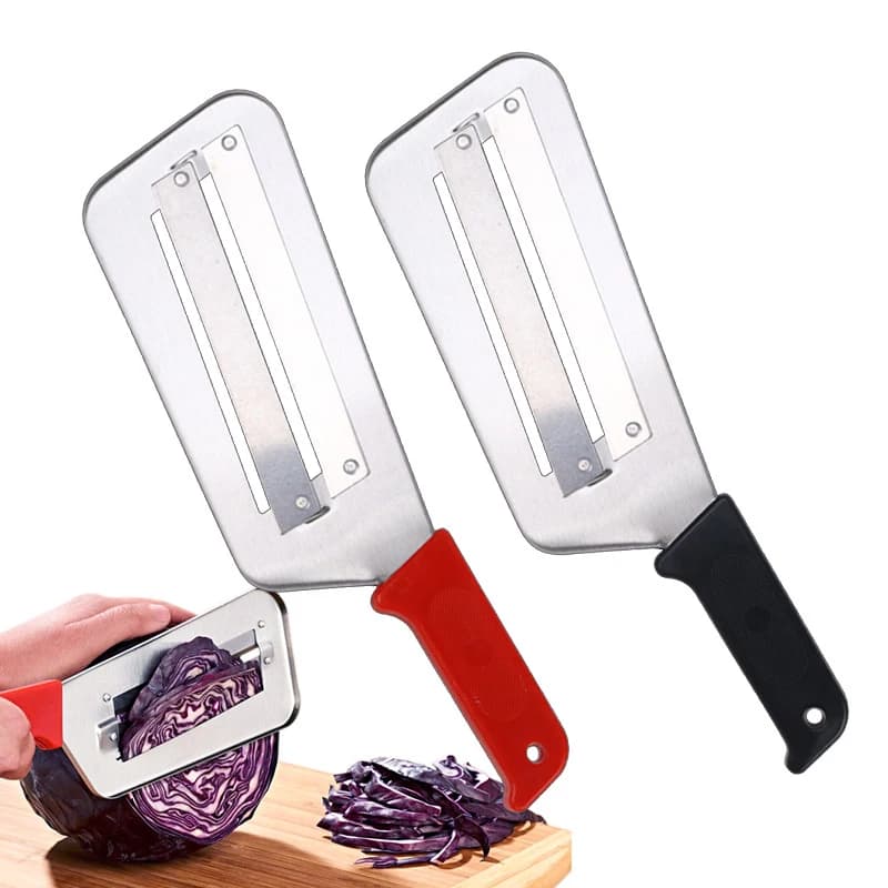 Kitchen Multifunctional Cabbage Cutting Knife, Stainless Steel Cutting Knife Suitable for Cutting Cabbage and Vegetables