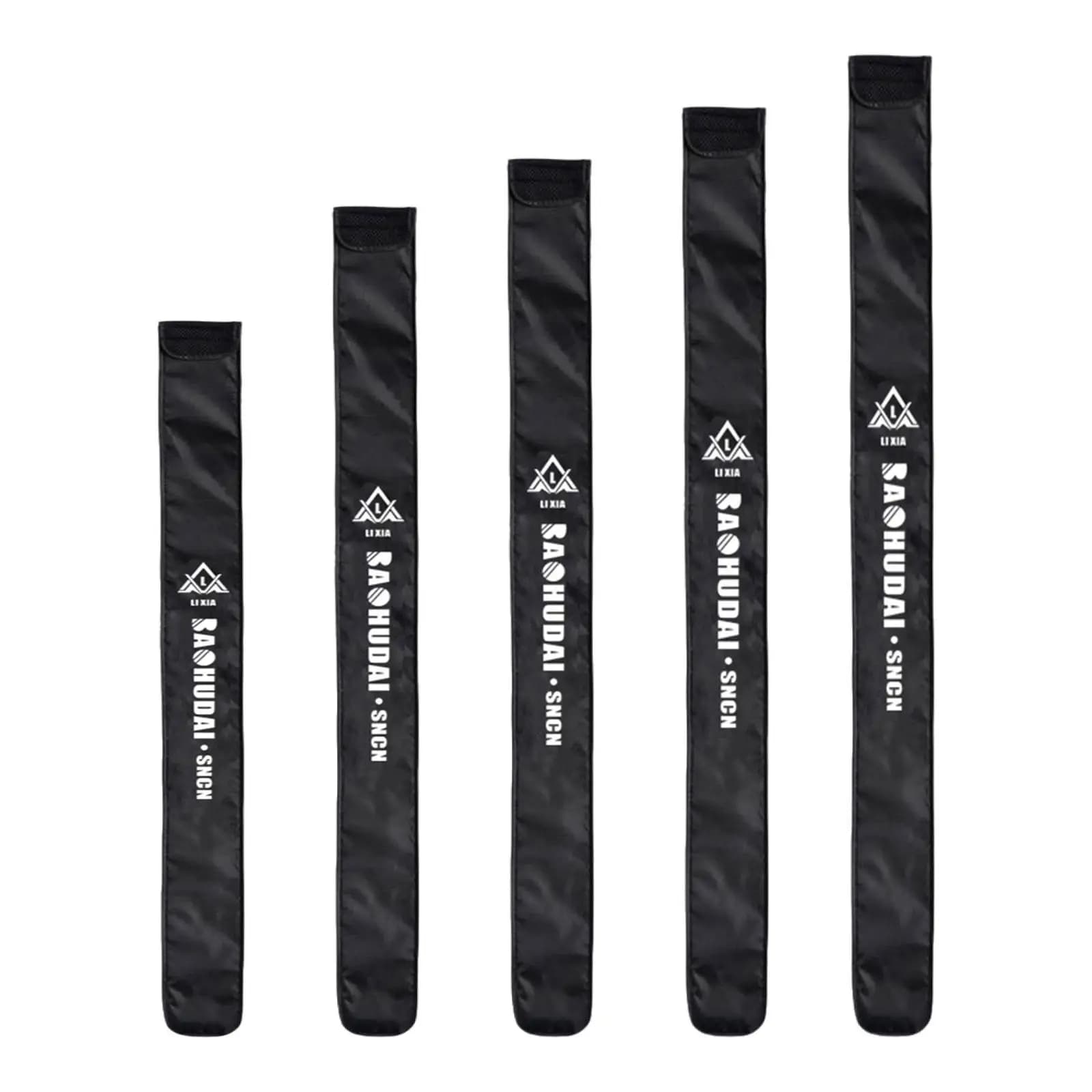Custodia per canna da pesca portatile Custodia per asta in nylon resistente ai graffi Custodia per attrezzatura da pesca per forniture familiari