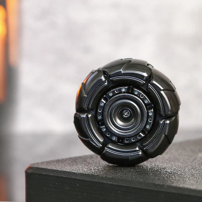 Apertura e chiusura Fingertip Gyro Fidget Spinner Multiuso CNC Punta del dito Sollievo dallo stress Autismo Fidget Giocattoli Regali per adulti