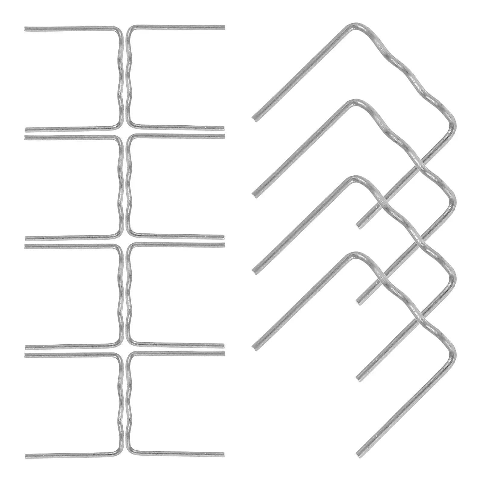 100Pcs Plastic Welding Staples 0.8mm Bumper Repair Kit Fast Easy DIY Car Dashboard Ring Lamp Holder Welding Rods Repair Tools