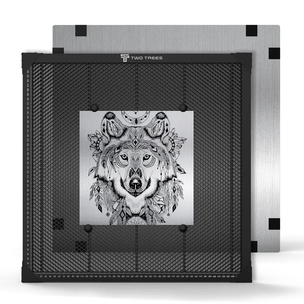 TWOTREES CNC laser honeycomb working table Dimensions 500*500mm per laser engraver Cutting and engraving Part of Co2 laser equipment