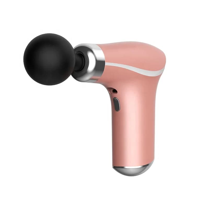 Smart Library Portable USB Rechargeable Electric Massage Gun Muscle Relaxation Massage Portable Pad for Fitness Equipment