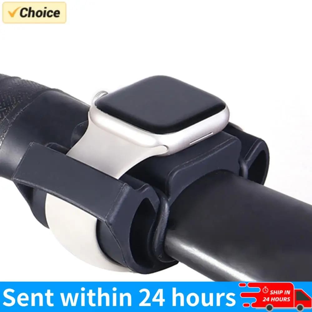 Silicone Bicycle Watch Support, Cardiofrequency Meter, Bicycle Watch Holder, Compatible with TOMTOM/TICWATCH/SUUNTO Watches