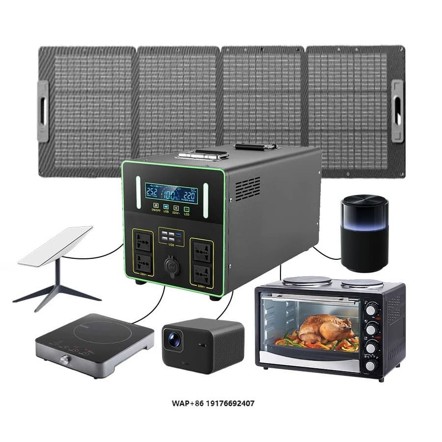 Torcia portatile da 2000 W con batteria LiFePO4 di backup per auto mobile da esterno, torcia solare a onda sinusoidale pura