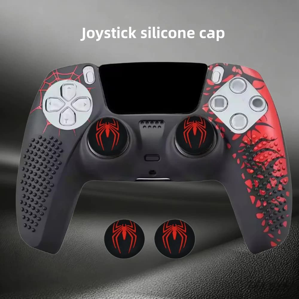 1 paio di cover in silicone per joystick di controller di gioco PS5, PS4, PS3, PS2 e Xbox One Series