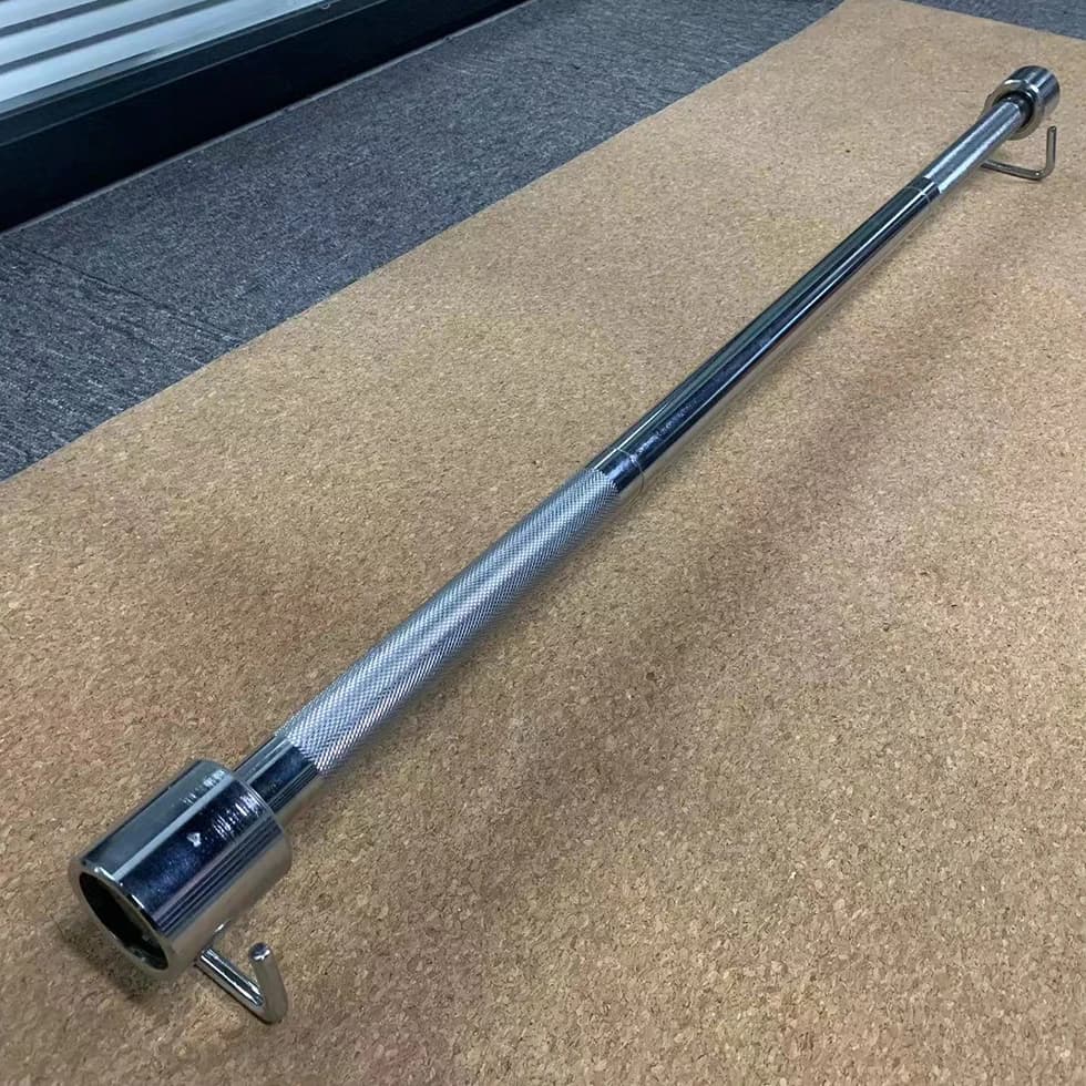 Allenamento della forza Sollevamento pesi Power Barbell Fascia di resistenza Allenamento Power Lifting Fitness Bar Power Pilates Bar con cuscinetti
