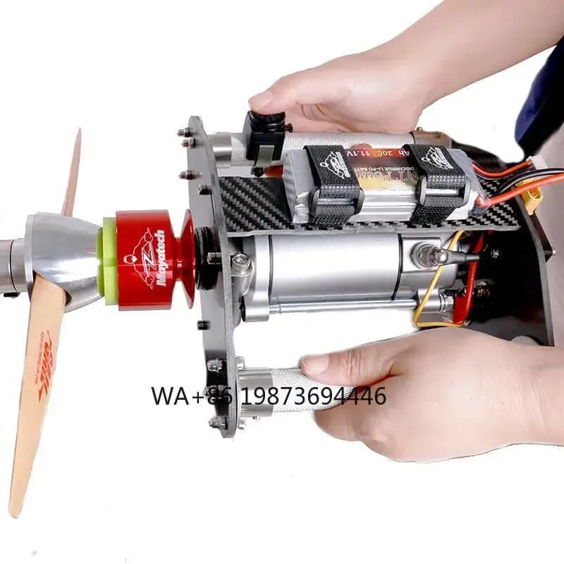 Avviamento TOC250 80CC-250CC Modello di aereo di grandi dimensioni Motore ad ala fissa Elicottero RC Avviamento UAV a mosca lunga