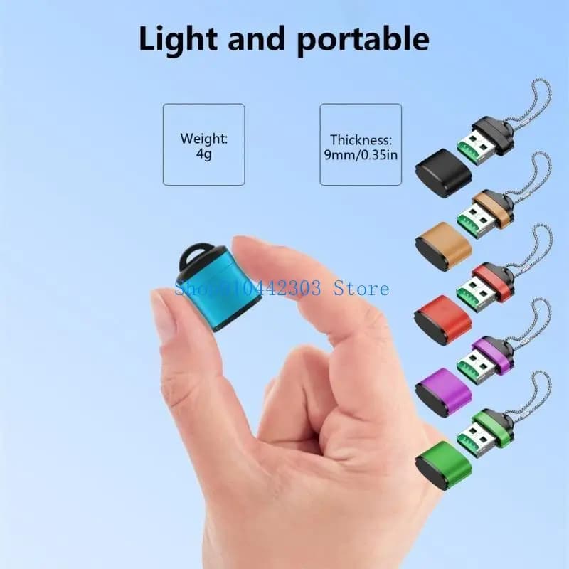 Adattatore per lettore schede per lettore schede memoria USB 652F adattatore USB