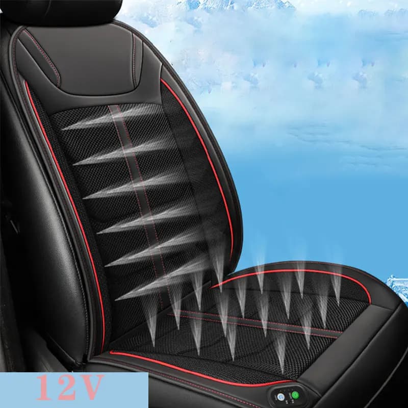 12V ventilation Auto Start Stop Auto air conditioner suction cooling summer heating winter seat cushion blowing interior Auto