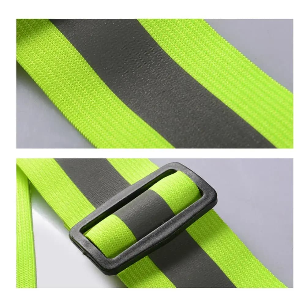Elastic Adjustable High Visible Running Reflective Waist Cycling Equipment Reflective Belts