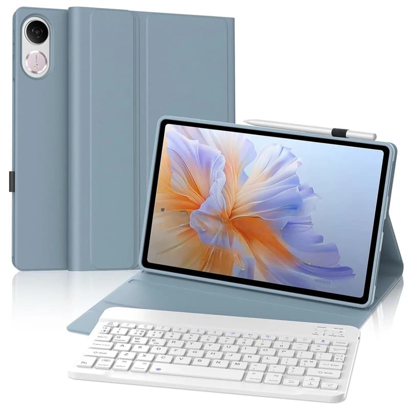 Per Xiaomi Redmi Pad 2 Pro 12.1 "2025 Custodia con tastiera, tastiera wireless staccabile + cover per tablet Redmi Pad 2 Pro 12.1 Funda
