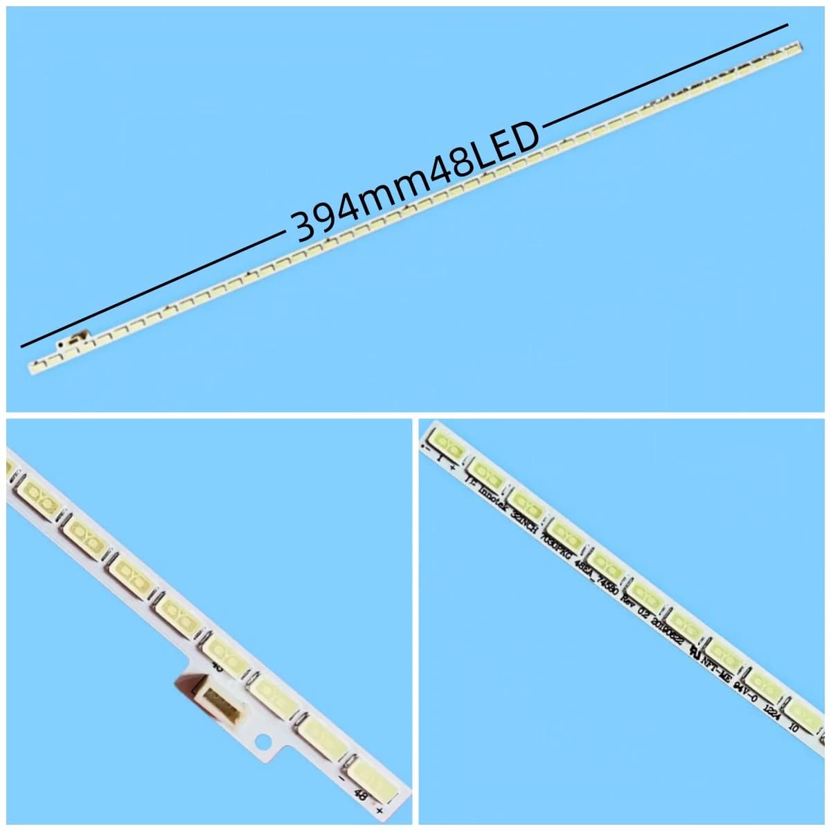 LED Strip For 32INCH 7030PKG 48EA_74580 Rev 0.2 20111025 T320HVN01.2 TX-LR32EM5A T320HVN01.5 320TA01 T320HVN01.0 320TA0I