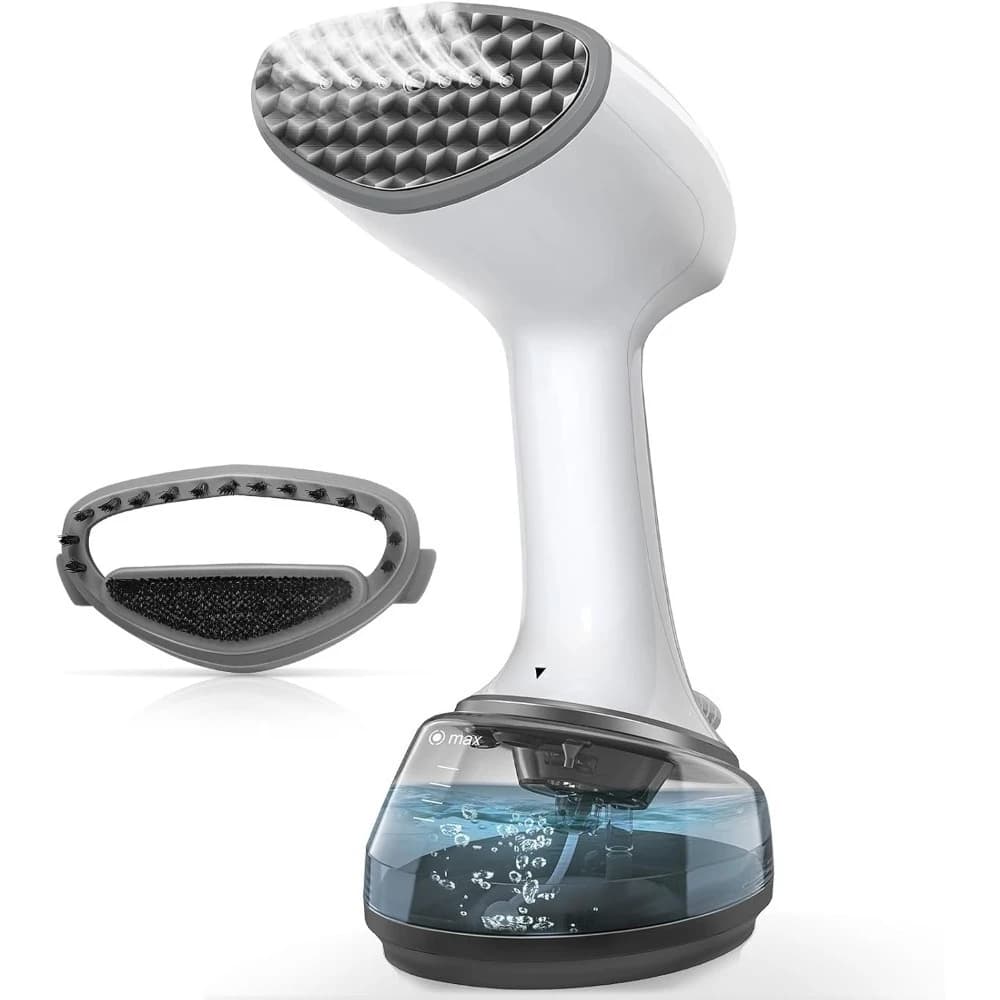 Vaporizzatore portatile per vestiti Dispositivo antirughe portatile per indumenti da 1200 W con grande serbatoio d'acqua da 360 ml per viaggi in ufficio a casa