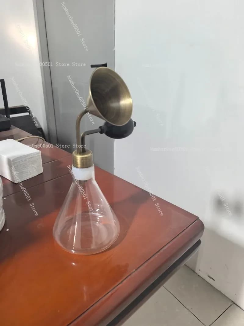 Glass creative custom scent bottle SPA spa brass scent instrument Baijiu essential oil perfume scent coffee beans