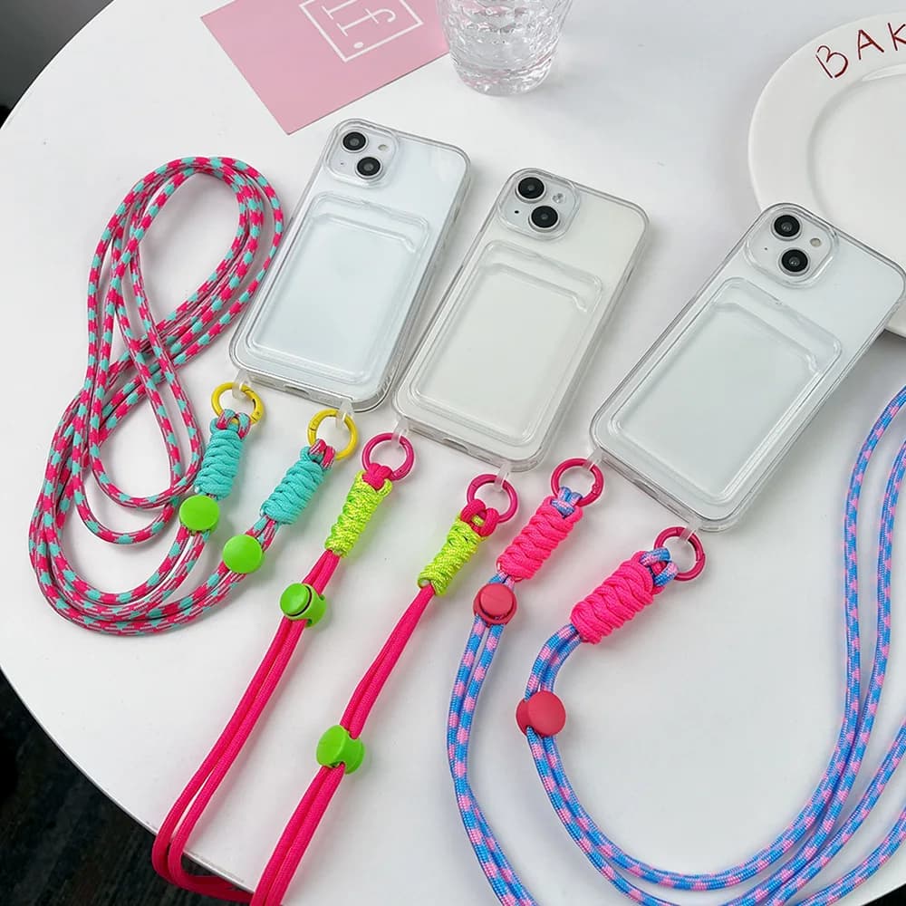 Phone Case for iPhone 16 Pro iPhone 11 12 13 14 15 17 Pro Max SE XR 7 8 Plus Case with shoulder strap