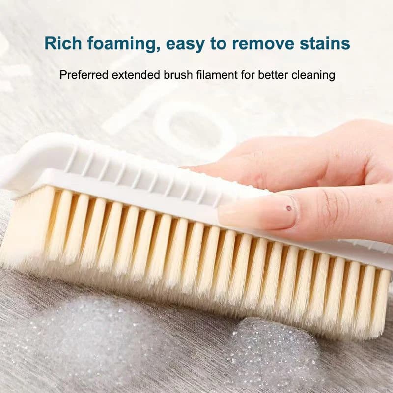 【ZYAA-1】Long-lasting Cleaning Brush Durable Hard Bristle Laundry Brush Not Damaging Clothes Anti Slip Grip Home Use Clothes