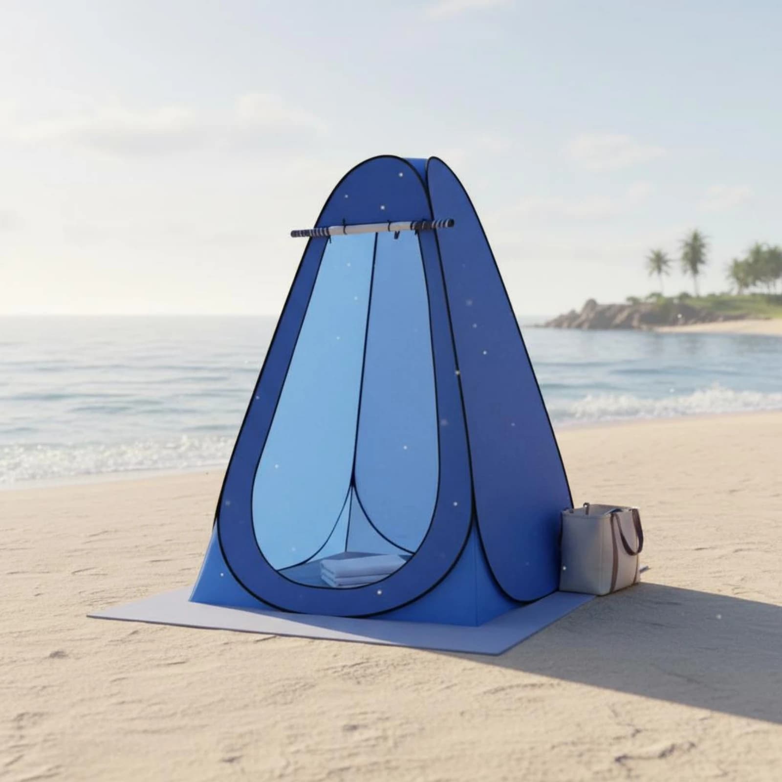 Camping Shower Tent Ventilated Openings Changing Tent Portable Changing Room Ventilation Window Outdoor Gear Rainproof