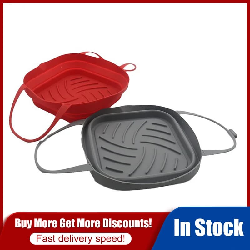 20cm Air Freshener Silicone Tray Pencil With Handle 8 inch Piazza Airfryer Furnace Stamp Kitchen Kitchen Accessories
