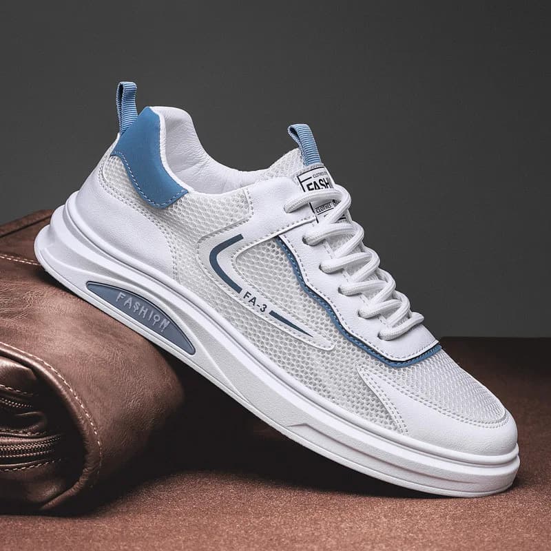 Summer Men's Vulcanized Shoes Fashion Casual Sneaker Outdoor Tennis Training Shoes for Men Lace Up Sport Running Shoe Hombre