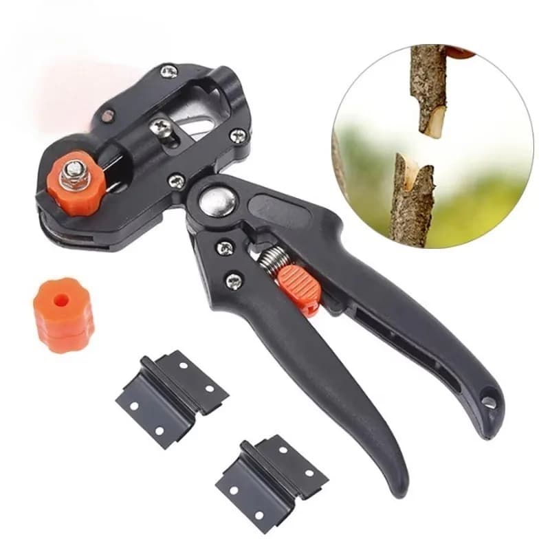 Grafting shearing machine fruit tree gardening tool set pruner shearing board shear pruning gardening tools