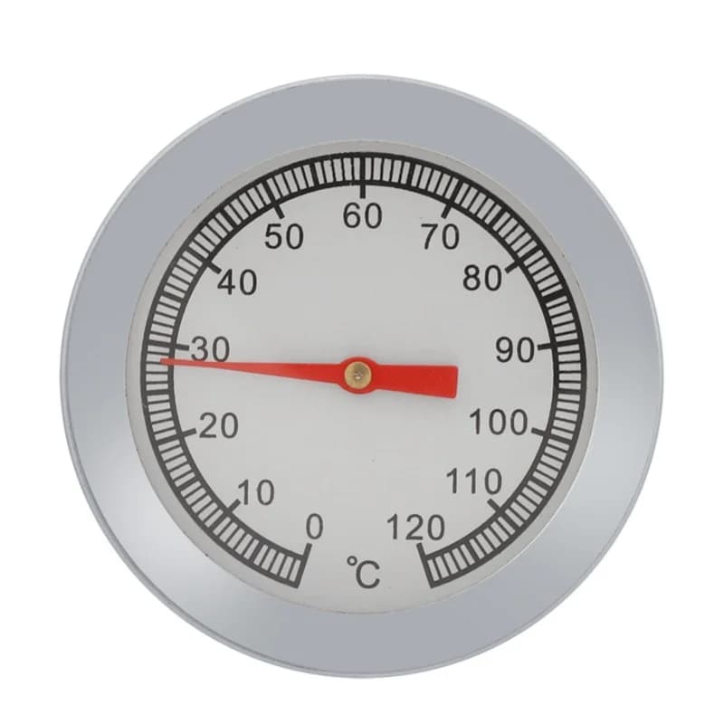1pc BBQ Pizza Grill Termometro Indicatore di temperatura 120 ℃ Per la cottura del barbecue