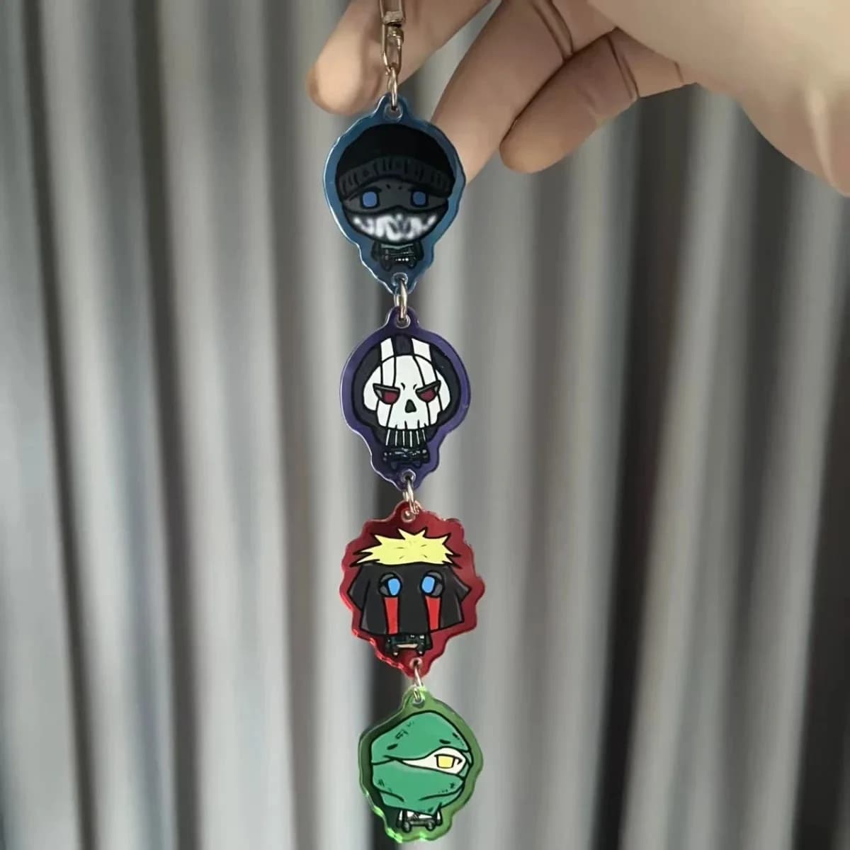 Call of Duty peripheral keegan koing ghost acrylic keychain decoration backpack pendant collection to give to friends