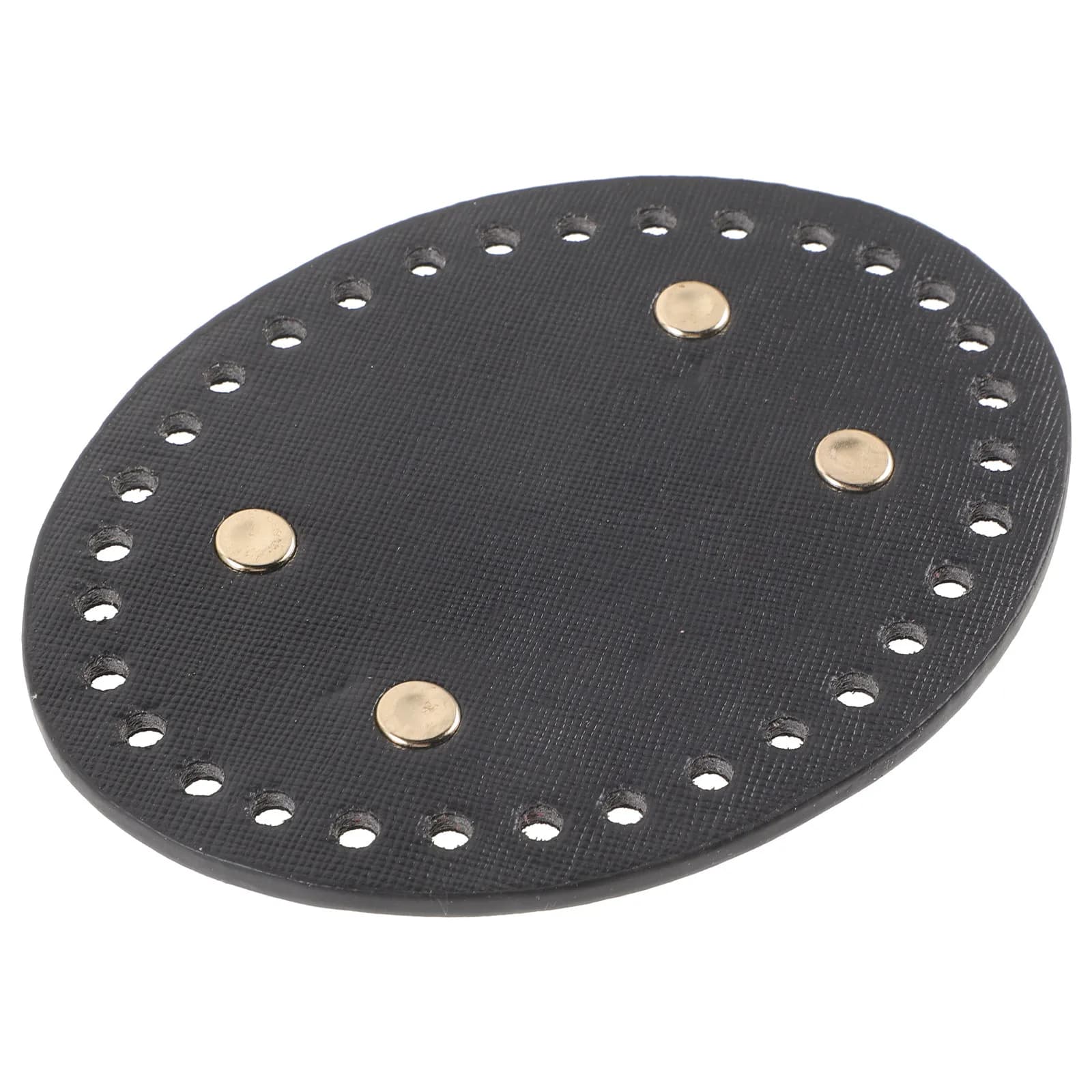 Base for PU Crochet Bag with Pre-Forated Holes for Subtle and Shift Yarns, Ideal for Creation of Fai-da- bags ♪