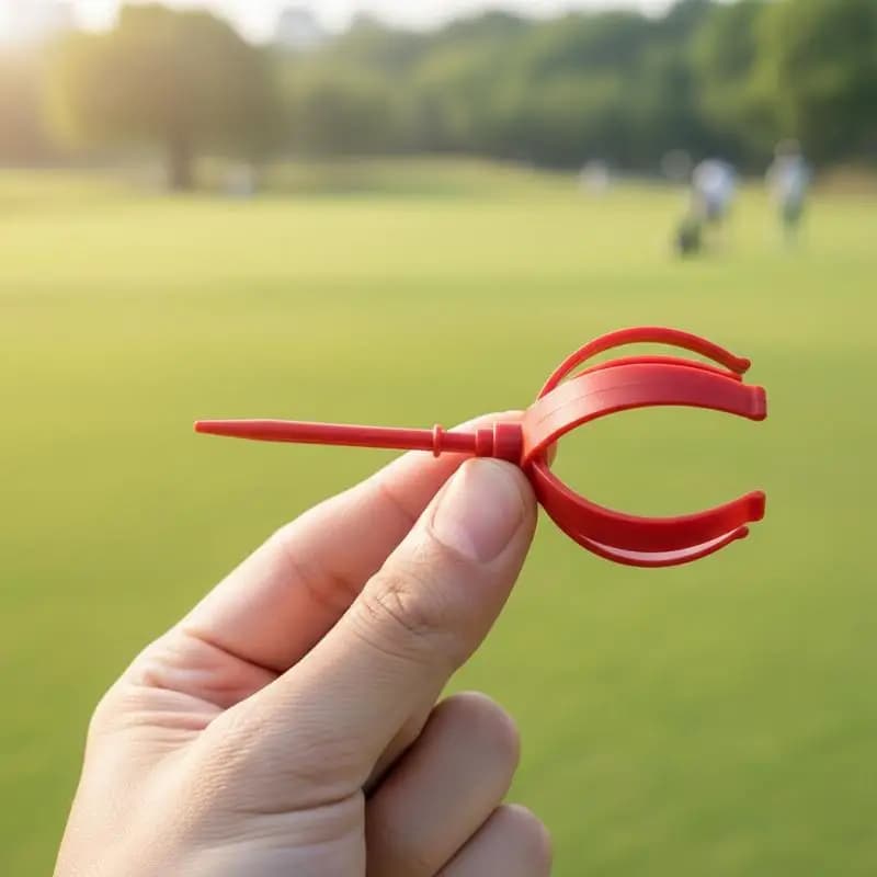 Portable Golf Ball Retriever 12PCS Plastic Picker Tool Durable Easy Ball Collection for Driving Range Practice Park