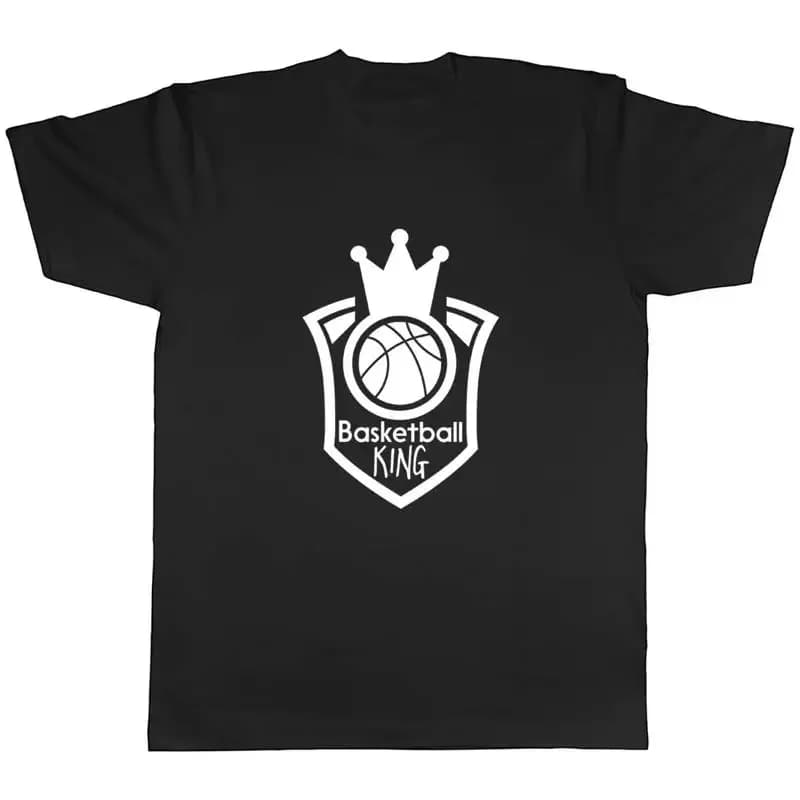 T-shirt unisex da uomo Basketball King