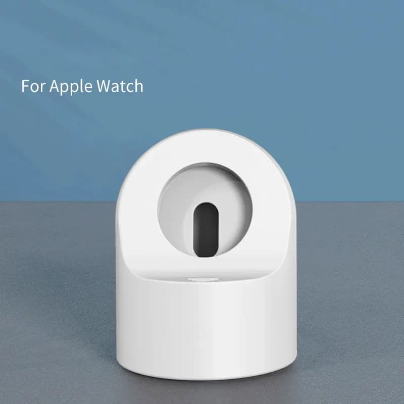 Supporto per caricabatterie iWatch S11 10 9 8 7 6 5 SE3 Caricabatterie Dock Station Staffa in silicone di ricarica per Apple Watch Series Ultra 3 2