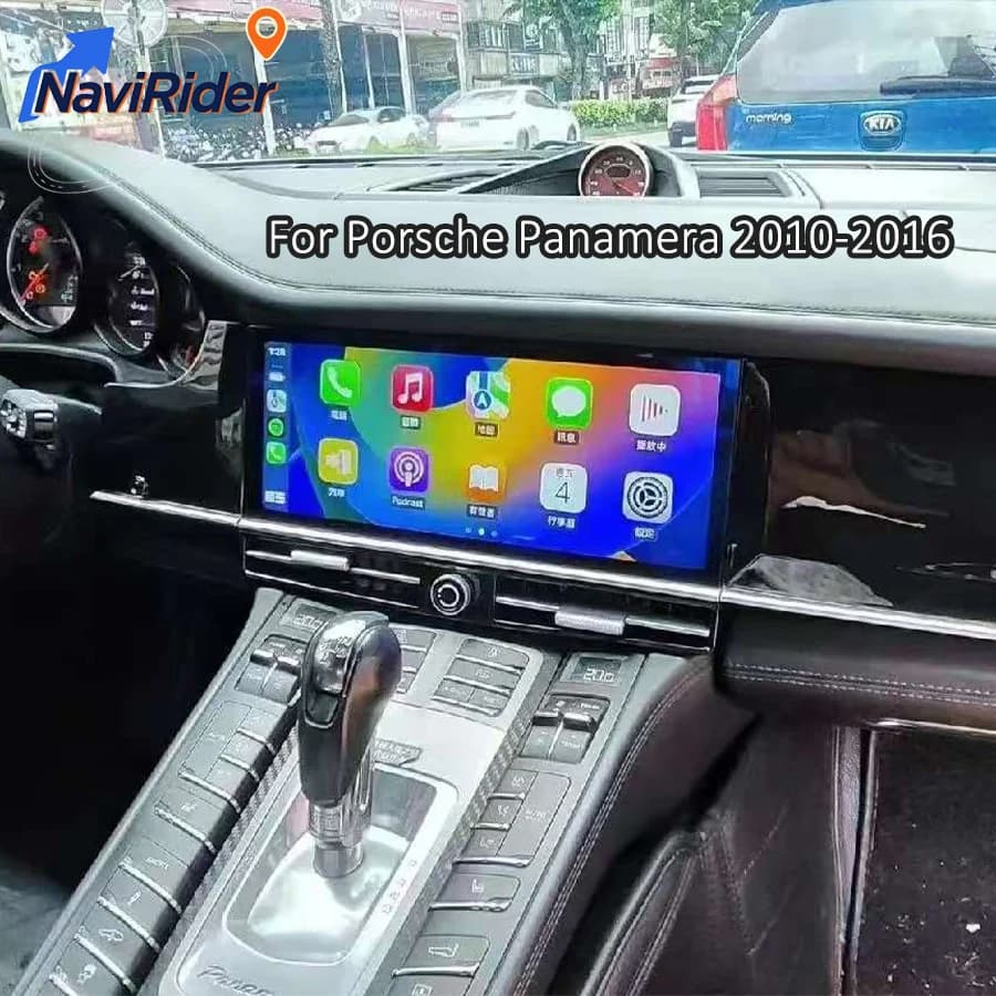 Android multimedia player with 12.3" screen for Porsche Panamera 2010-2016 Autoradio Stereo Carplay GPS navigation 4G WiFi Bluetooth