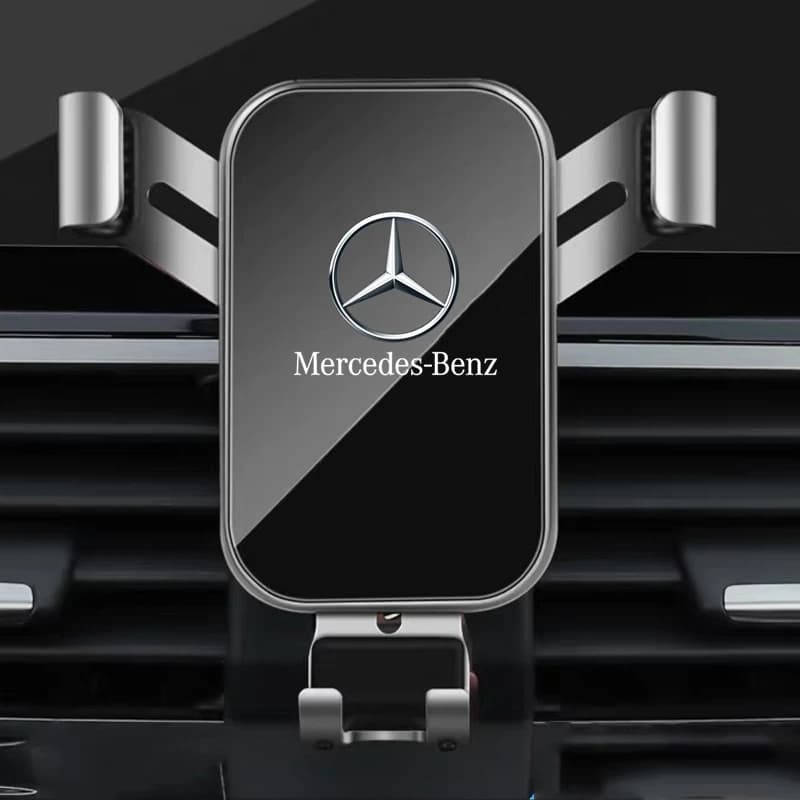 Car Mobile Phone Holder Protection Phone Mount GPS Smart Mount For Mercedes Benz W203 W204 W205 W210 W211 W212 W221 W222 CLS CLA