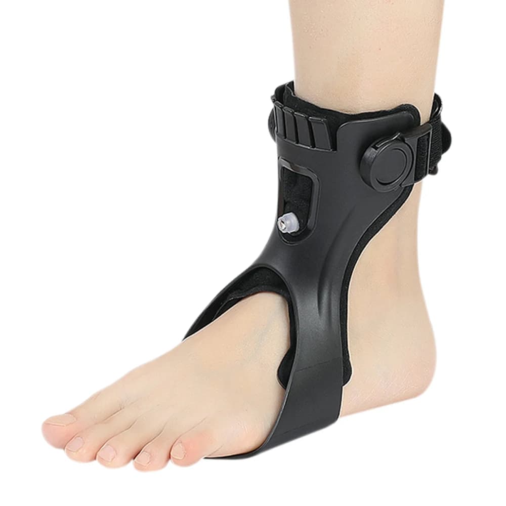 Ortesi per piede cadente AFO con supporto per caviglia e comodo airbag gonfiabile per emiplegia, ictus e camminata con le scarpe