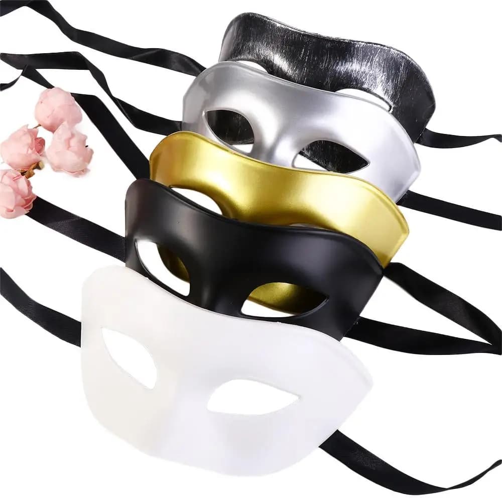 Maschera The Phantom Dancer Maschera Foto Prop per donne Uomini Party Puntelli Cosplay Maschere di Halloween Mezza maschera Forniture per feste di ballo
