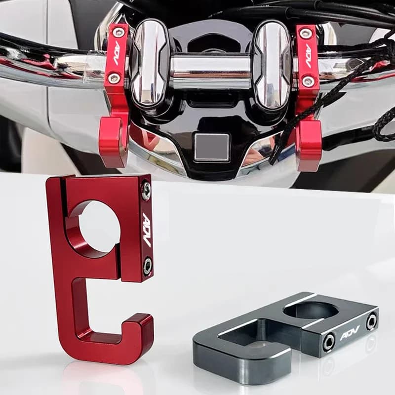 Per Honda ADV150 ADV160 ADV350 ADV 150 160 350 CNC Moto Gancio Gancio Modificato Casco Supporto Morsetto Staffa Accessori