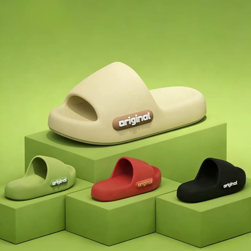 Women's Slippers Home House Platform Cloud Summer Swimwear Sandals with Soft Sole for Interior EVA Thick Swimwear