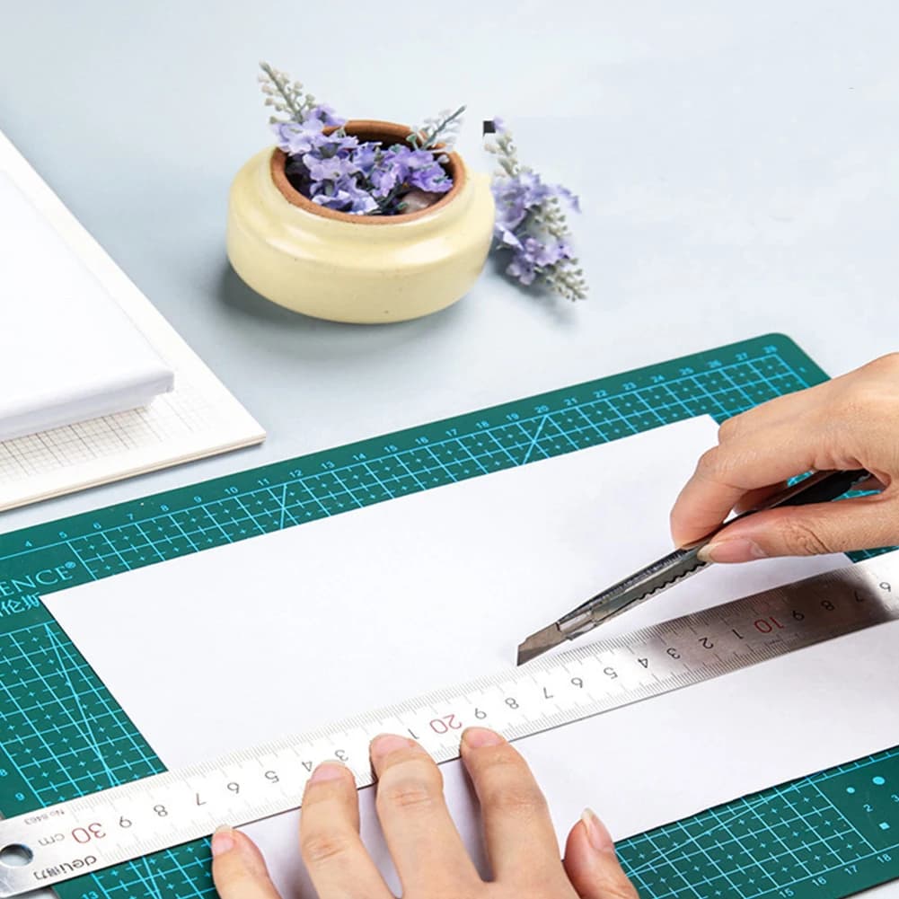 90x60cm PVC self-repairing cutting mat, 3-strate cutting board, Scrapbooking spindle and Fai-da- projects ♪